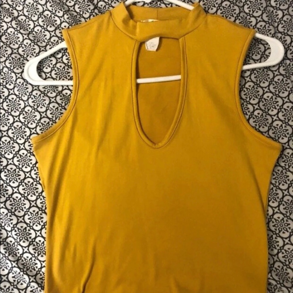 Mustard Yellow Tank